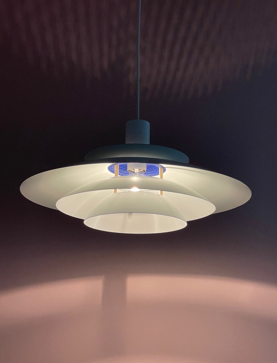 Image 1 of Lampe Vintage Scandinave Design Forme Lumière Mid Century Mcm