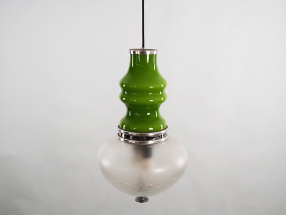 Image 1 of Lampe suspendue, Design italien, 1970S, Production : Mazzega