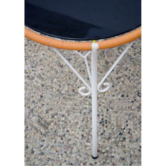 Image 1 of Ensemble de jardin vintage en métal peint, 1960