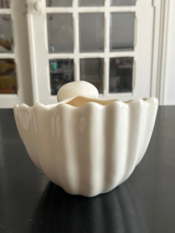 Image 1 of Cache Pot En Céramique Années 80 