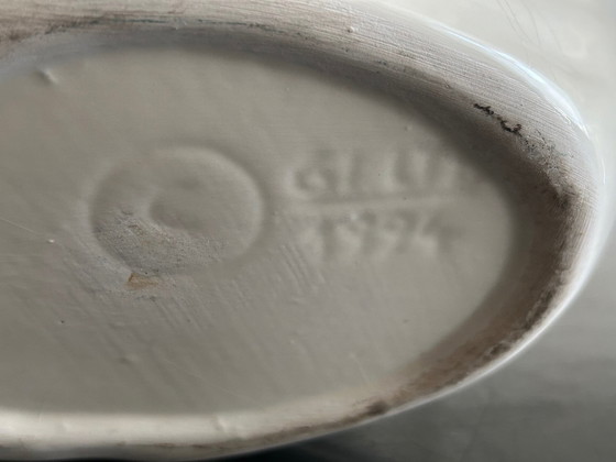 Image 1 of Cache Pot En Céramique Années 80 