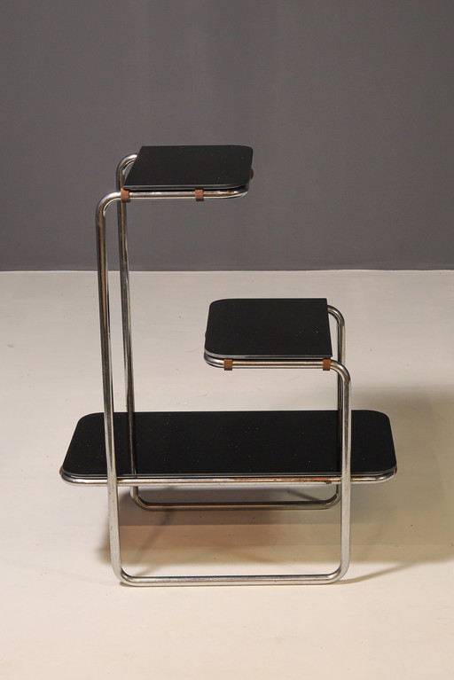 Étagère fonctionnaliste B8 d'Anton Lorenz pour la société Slezák, années 1930-1940