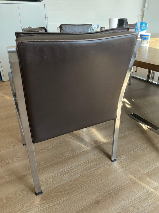 Image 1 of 10 Chaise longue en cuir Walter Knoll