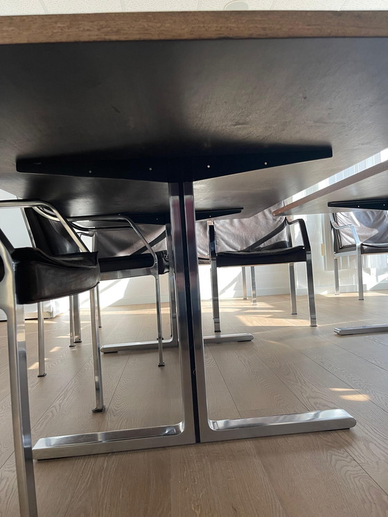 Image 1 of 10 Chaise longue en cuir Walter Knoll