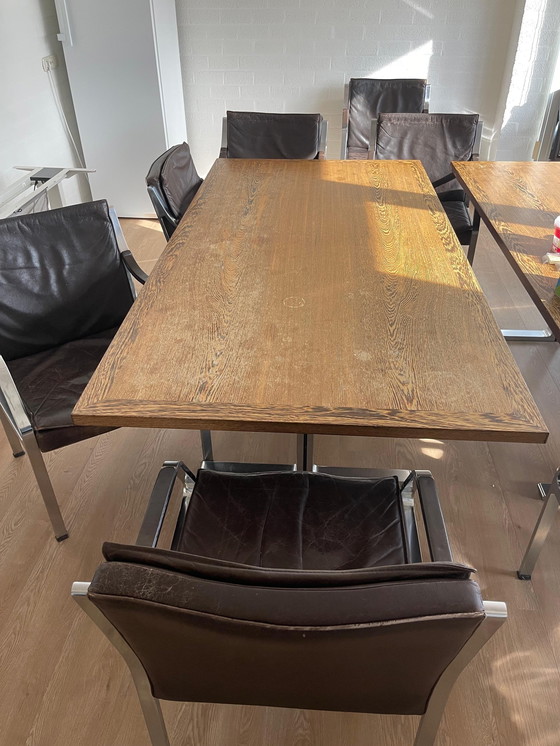 Image 1 of 10 Chaise longue en cuir Walter Knoll
