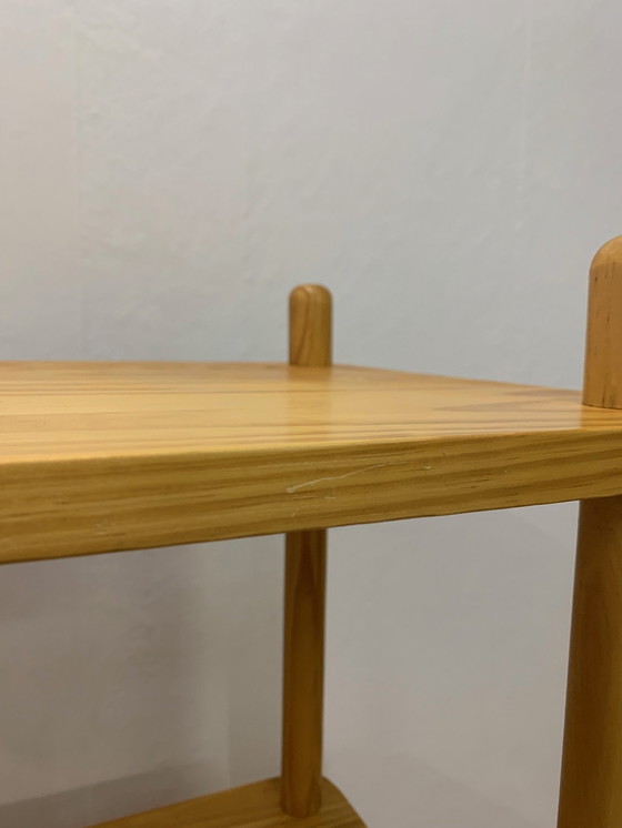 Image 1 of Etagère vintage en pin dans le style de Willem Lutjens
