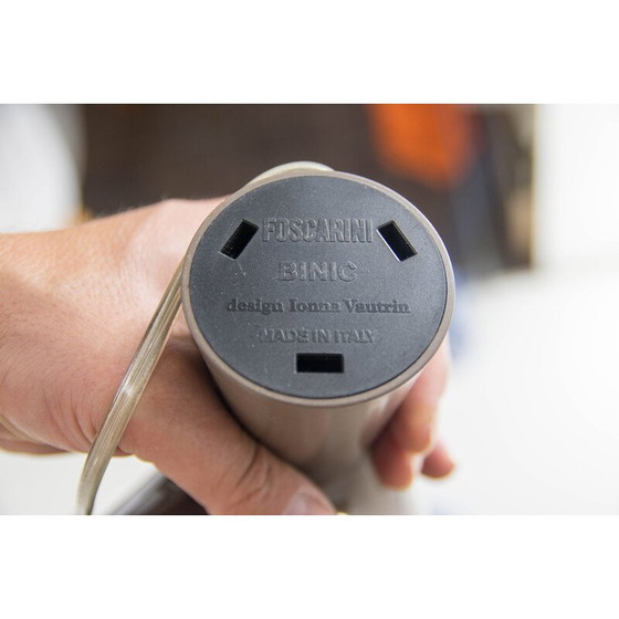 Image 1 of Lampe de table vintage Foscarini Binic en marron par Lonna Vautrin