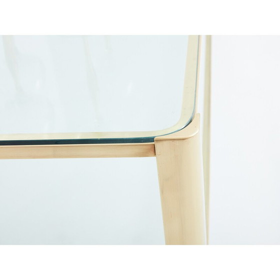 Image 1 of Table basse vintage en bronze massif par Jacques Théophile Lepelletier pour Broncz, 1960