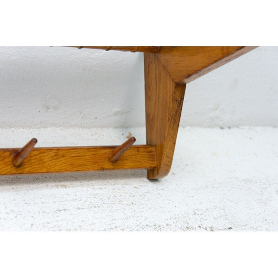 Image 1 of Etagère murale vintage en bois de hêtre par Krásná Jizba, Czech 1960