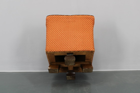 Image 1 of Tabouret Art Déco 1930S, Tchécoslovaquie