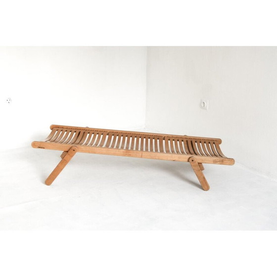 Image 1 of Lit d'enfant Rex vintage pliable de Niko Kralj pour Stol, 1989