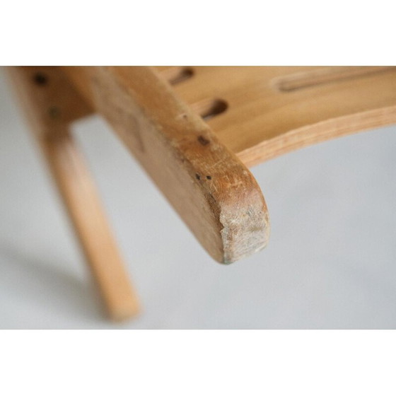 Image 1 of Lit d'enfant Rex vintage pliable de Niko Kralj pour Stol, 1989