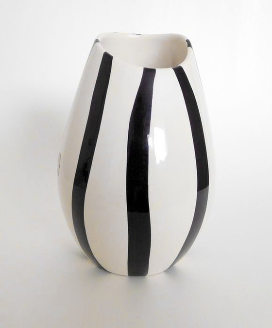 Image 1 of Paire De Vases Vintage • Jumbo • Gouda Holland • Faïence • 1956