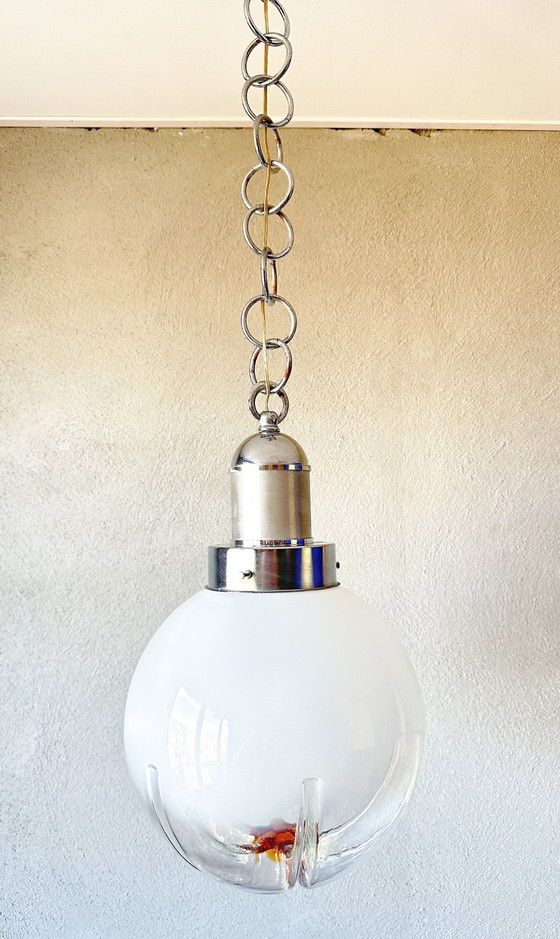 Image 1 of Lampe pendante vintage Mazegga