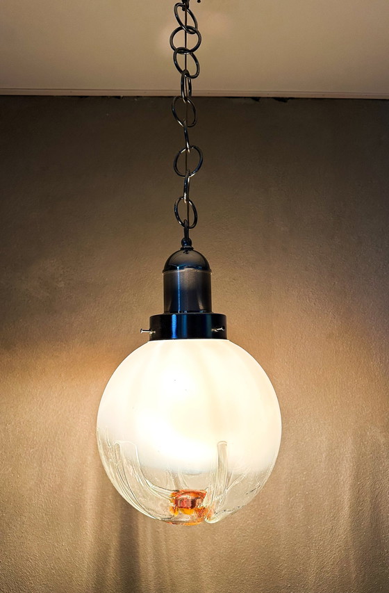 Image 1 of Lampe pendante vintage Mazegga