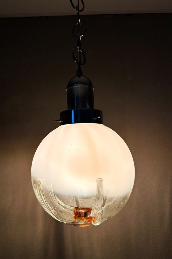 Image 1 of Lampe pendante vintage Mazegga