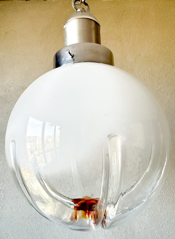 Image 1 of Lampe pendante vintage Mazegga