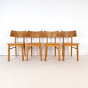4X Chaise vintage