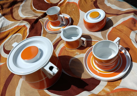 Image 1 of Arzberg Vintage Coffee Tea Set Gerald Gulotta Chromatics
