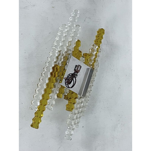 Applique vintage en verre de Murano, Italie, années 1970