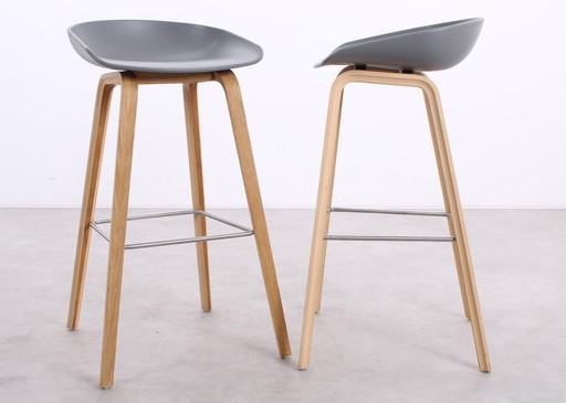 2X Hay Aas 32 About A Stool Tabouret de bar