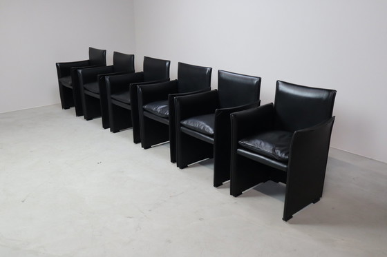 Image 1 of Ensemble de 6X fauteuils Break 401 par Mario Bellini pour Cassina