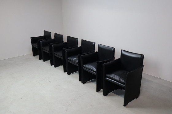 Image 1 of Ensemble de 6X fauteuils Break 401 par Mario Bellini pour Cassina