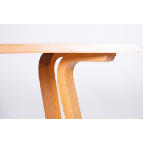 Image 1 of Table d'appoint en bois de chêne du milieu du siècle par Ludvik Volák, années 1960