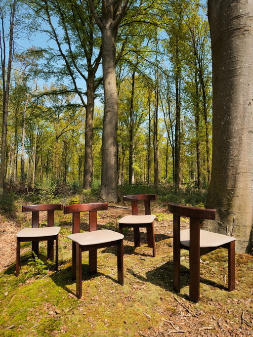 Ensemble de chaises de salle à manger (4) | Luigi Vaghi For Former