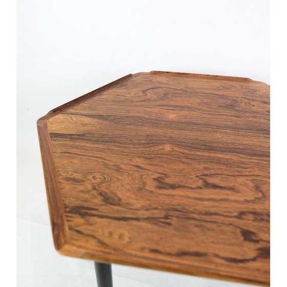 Image 1 of Table d'appoint vintage en palissandre par Poul Jensen pour Blessed, 1960