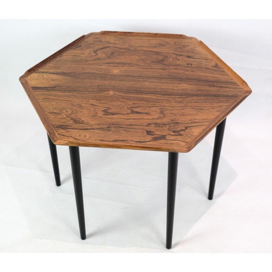 Image 1 of Table d'appoint vintage en palissandre par Poul Jensen pour Blessed, 1960