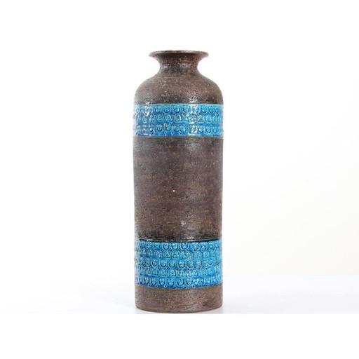 Grand vase vintage en céramique - 1970