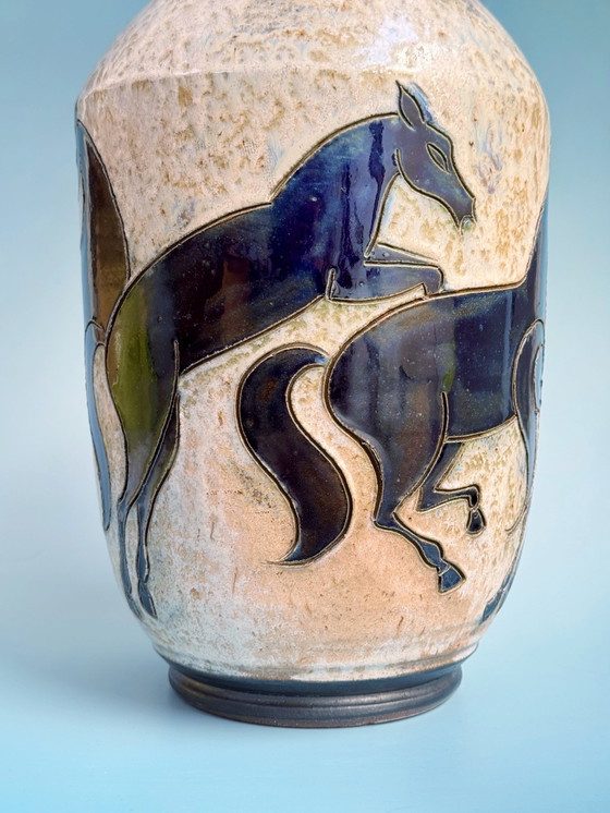 Image 1 of Roger Guérin - Vase Art Déco 43 cm