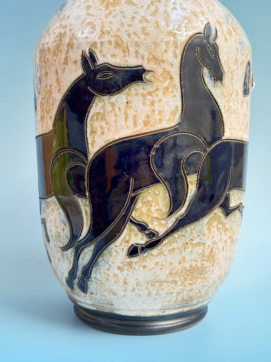 Image 1 of Roger Guérin - Vase Art Déco 43 cm