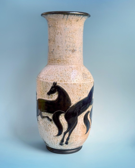 Image 1 of Roger Guérin - Vase Art Déco 43 cm