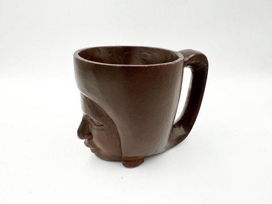 Image 1 of Mug africain en bois