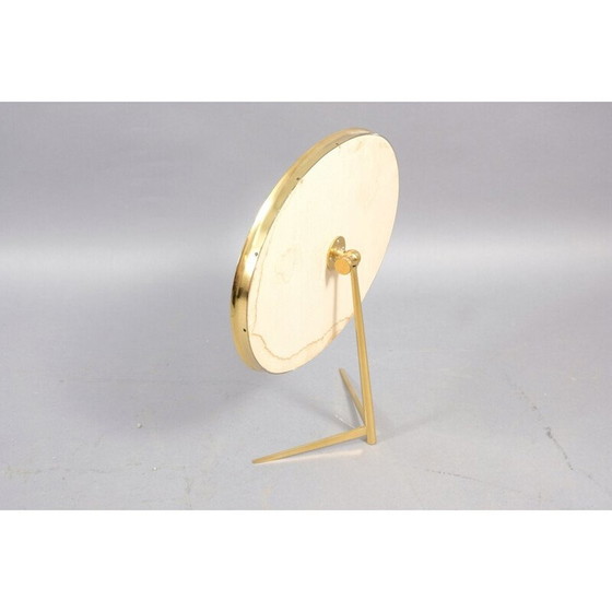 Image 1 of Miroir de coiffeuse vintage en fer et verre par Vereinigte Werkstätten pour Collection Ateliers Unis, Allemagne 1959