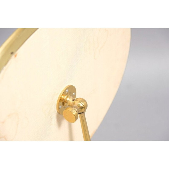 Image 1 of Miroir de coiffeuse vintage en fer et verre par Vereinigte Werkstätten pour Collection Ateliers Unis, Allemagne 1959