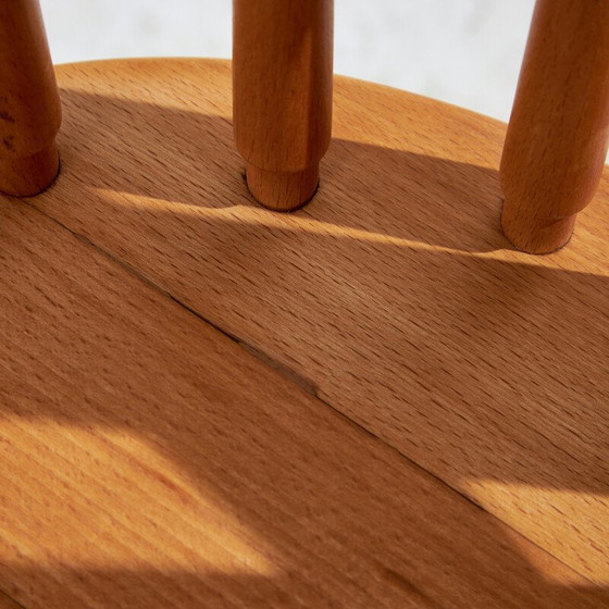 Image 1 of Fauteuil vintage "Altheim" en hêtre par Franz Schuster pour Wiesner Hager, 1950