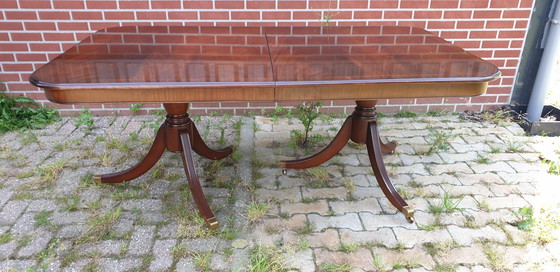 Image 1 of Table à coulisse héroïque en acajou