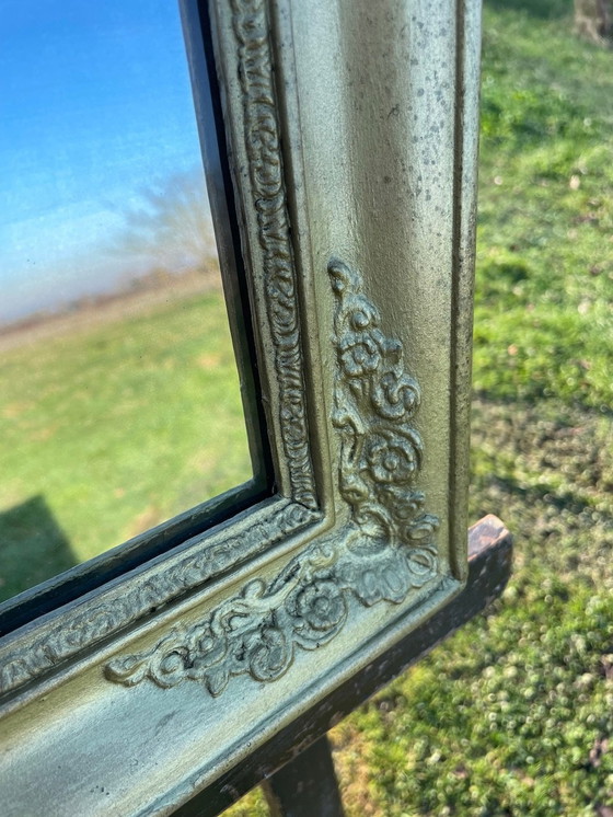 Image 1 of Miroir français ancien, cadre doré, vers 1830