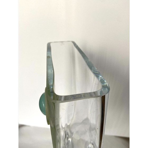 Image 1 of Vase en verre vintage d'Anatole Riecke