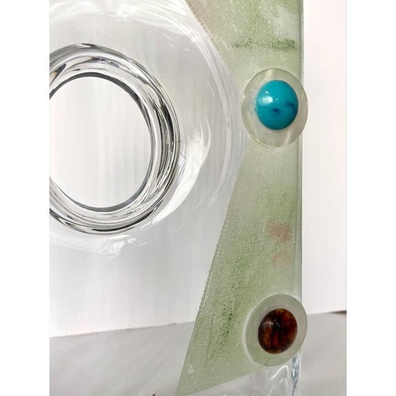 Image 1 of Vase en verre vintage d'Anatole Riecke