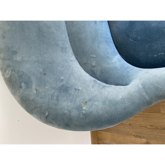 Image 1 of Canapé vintage en velours Crapaud