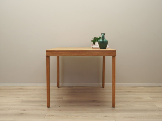 Image 1 of Table en chêne, Design danois, 1970S, Production : Danemark