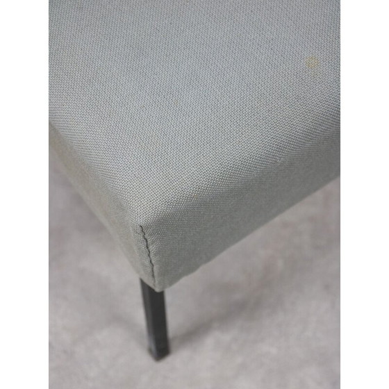 Image 1 of Paire de fauteuils vintage en tissu gris