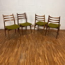 Ensemble de 4 chaises vintage, 1960