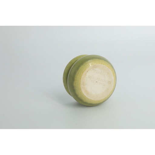 Chandelier vintage en grès de Gunnars Keramik Höganäs, Suède 1960