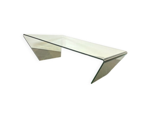 Table basse en verre Burano 1980