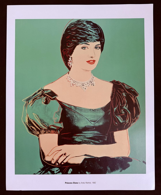 Image 1 of Andy Warhol : "Princesse Diana, 1982". ©2007 Fondation Andy Warhol pour les arts visuels, New York.